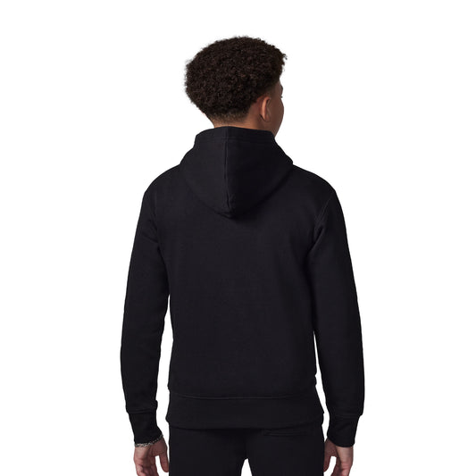 Nike Jordan Boys MJ Baseline PO Hoodie Black  - 95D665-023