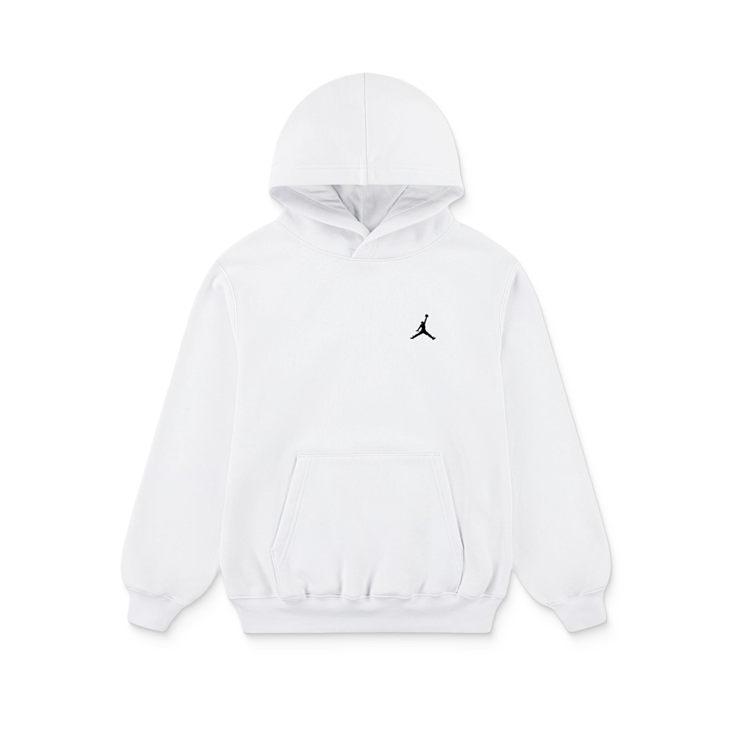 Nike Jordan Boys MJ Brooklyn FT PO Hoodie White  - 95F121-001
