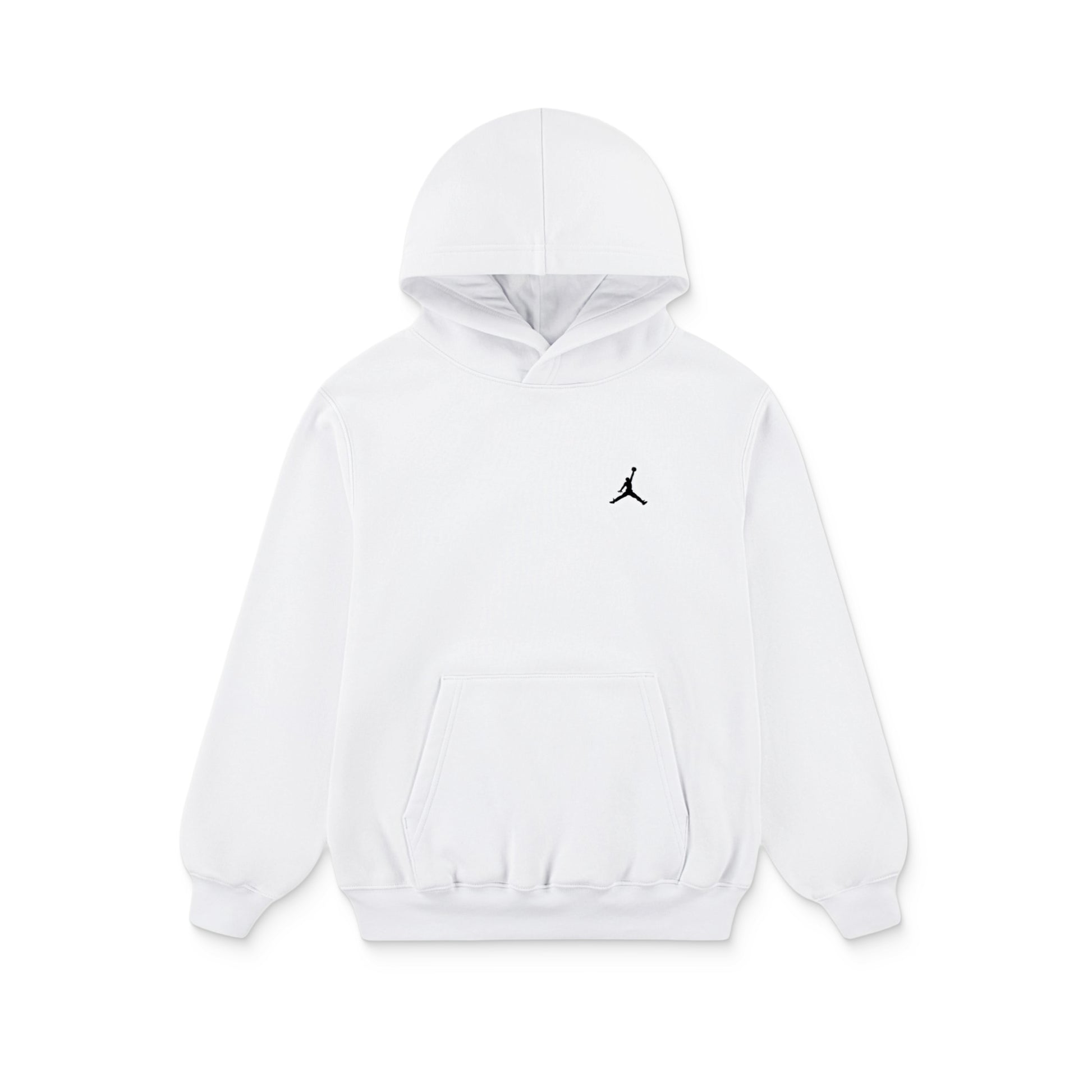 Nike Jordan Boys MJ Brooklyn FT PO Hoodie White  - 95F121-001