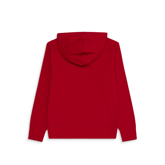Nike Jordan Boys MJ Brooklyn FT PO Hoodie Gym Red  - 95F121-R78