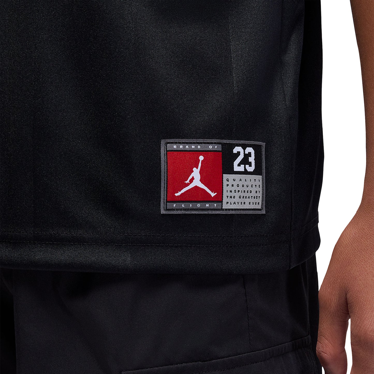 Nike Jordan Boys MJ Sport Jersey Black  - 95F217-023