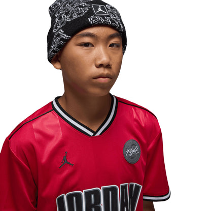 Nike Jordan Boys MJ Sport Jersey Gym Red  - 95F217-R78