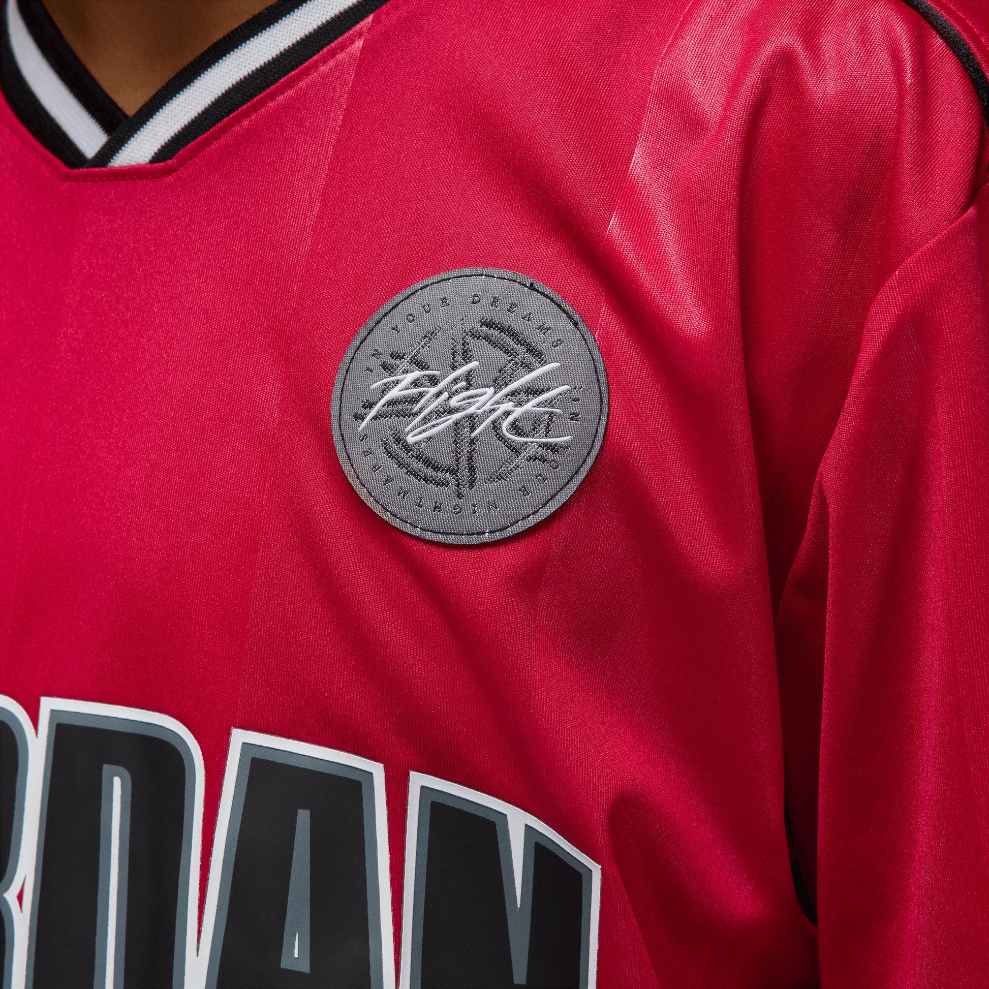 Nike Jordan Boys MJ Sport Jersey Gym Red  - 95F217-R78