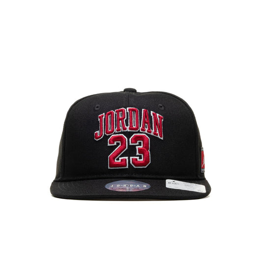 Nike Jordan Boys Jersey Flatbrim Cap Black  - 9A0781-023