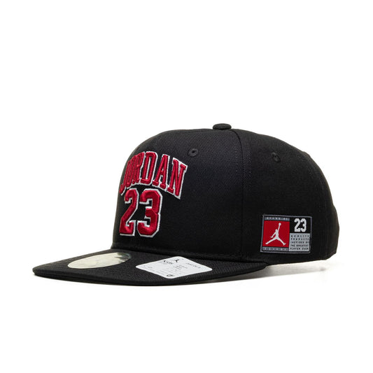 Nike Jordan Boys Jersey Flatbrim Cap Black  - 9A0781-023