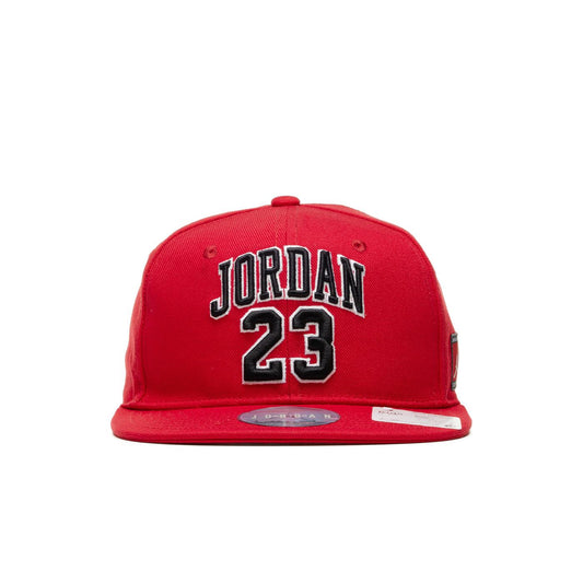Nike Jordan Boys Jersey Flatbrim Cap Gym Red  - 9A0781-R78