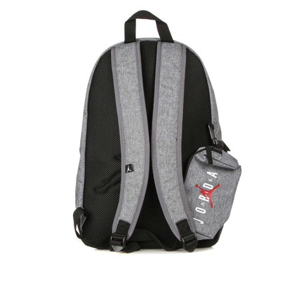 Nike Jordan School Backpack Grey Heather/Black-Gym Red