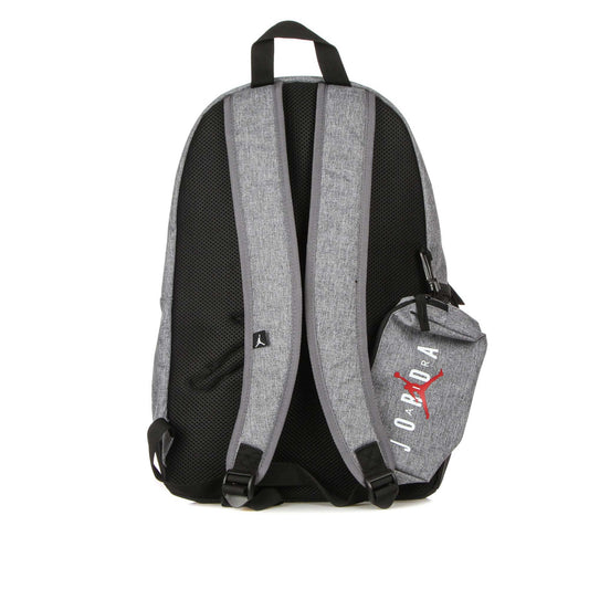 Nike Jordan School Backpack Grey Heather/Black-Gym Red