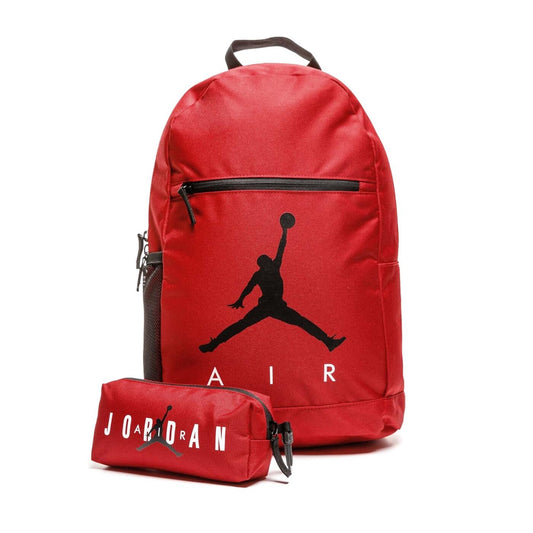 Nike Jordan School Backpack Gym Red/Black-White  - 9B0503-R78