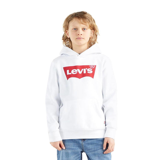 Levis Batwing Screenprint Hoodie White  - 9E8778-001
