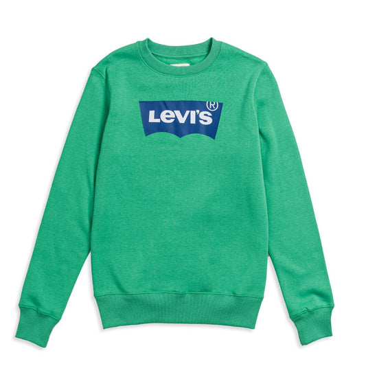 Levis Batwing Crewneck Sweatshirt Gecko Green  - 9E9079-E1Q