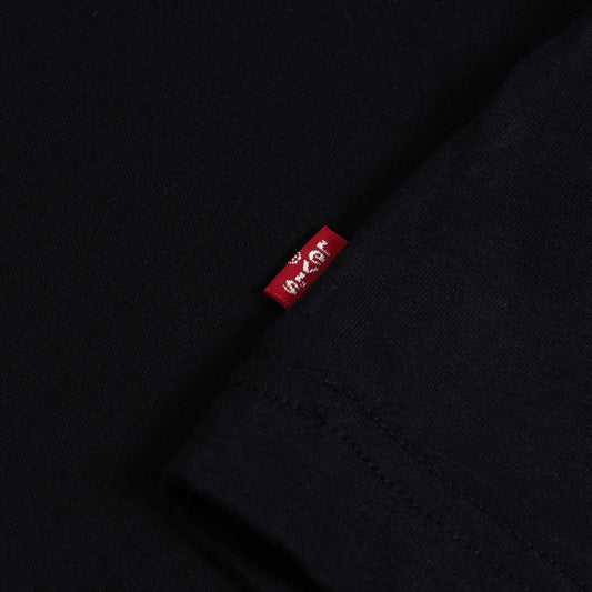 Levis Batwing Chest Hit Tee Black  - 9EA100-023