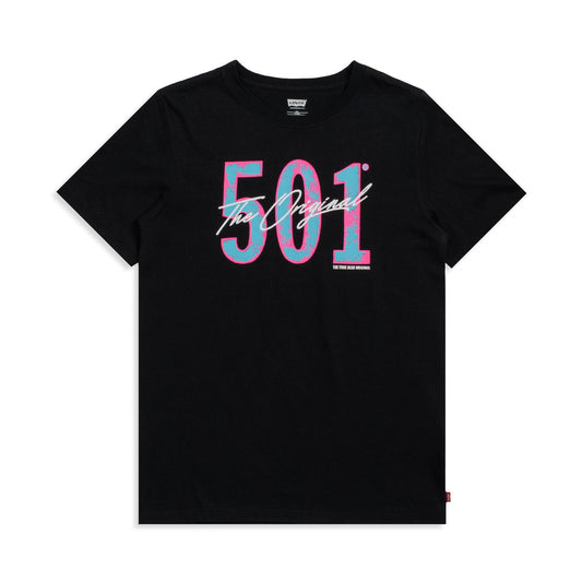 Levis 501 The Original Tee Black  - 9EH882-023