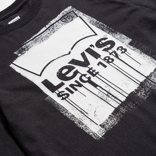 Levis Wet Paint L/S Tee Black  - 9EJ331-K84
