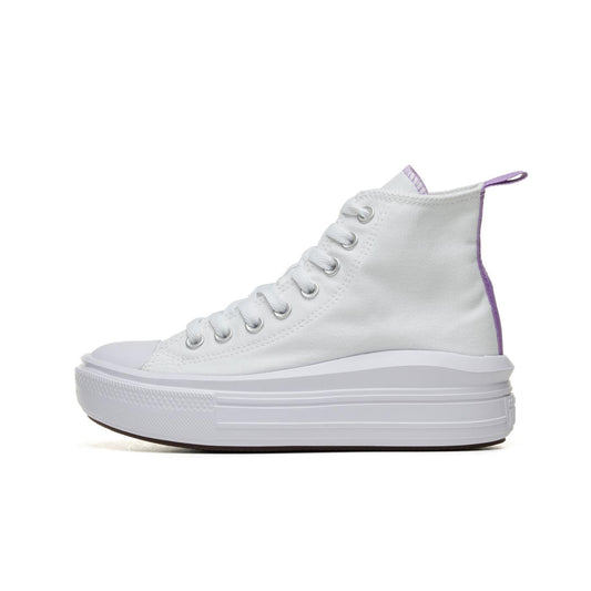 Converse CT All Star Move Hi White/Pixel Purple/White  - A03667C