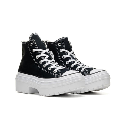 Converse CTAS Lugged Heel Hi Black/White/Egret  - A08258C