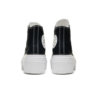 Converse CTAS Lugged Heel Hi Black/White/Egret  - A08258C