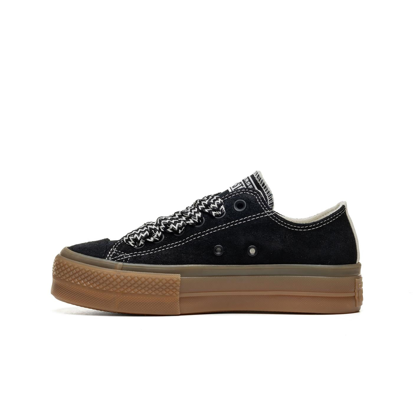 Converse CTAS Lift Ox Black/Egret/Light Brown  - A08306C