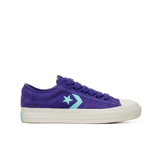 Converse Star Player 76 Ox Court Purple/Egret/Triple Cyan  - A10140C