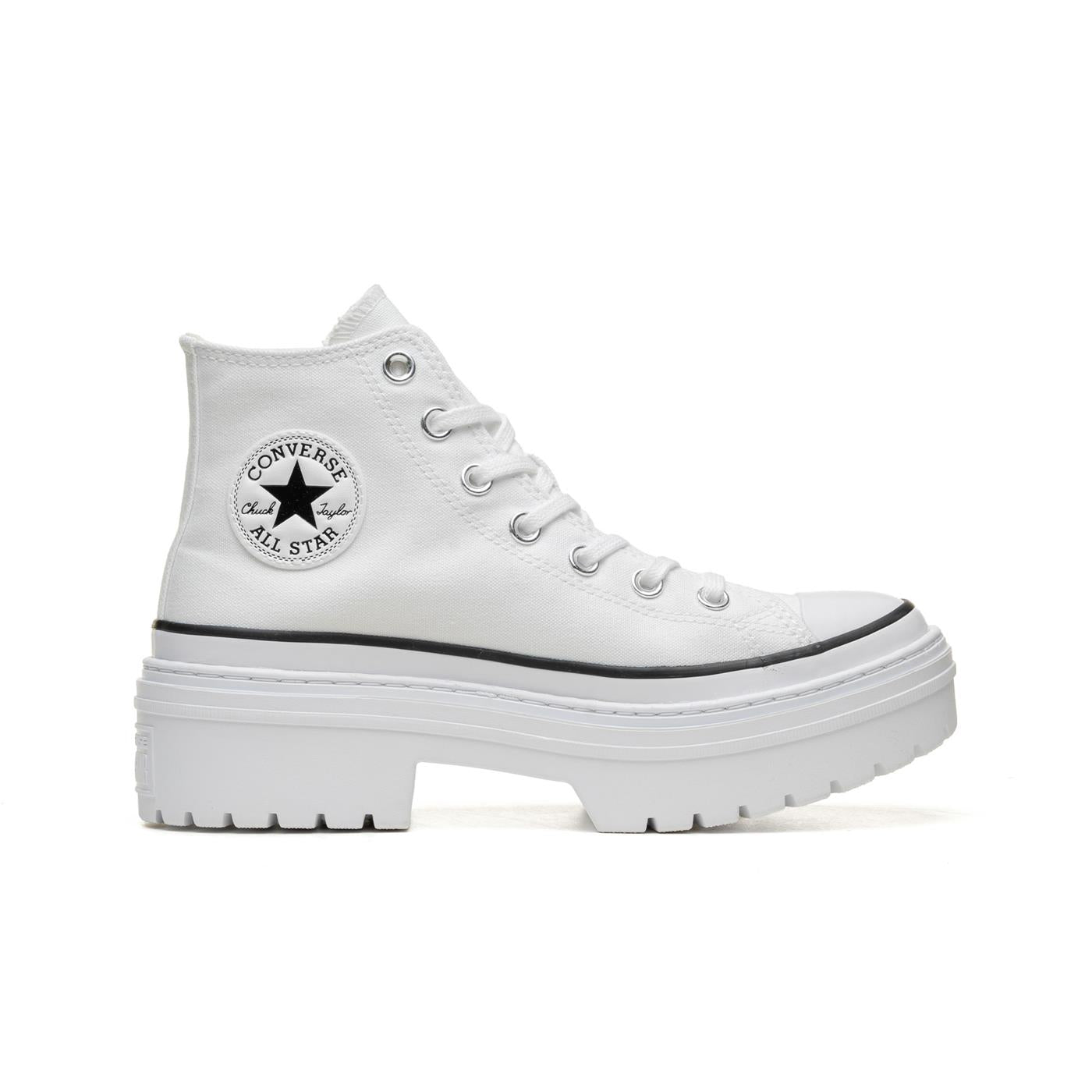 Converse CT All Star Lugged Heel Hi White/Black/Egret  - A10364C