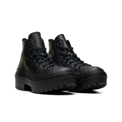 Converse CTAS Lugged Heel Hi Black/Black/Black  - A10369C