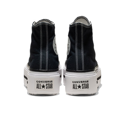 Converse Chuck Taylor All Star Lift Double Stack Hi Black/Wh  - A12975C