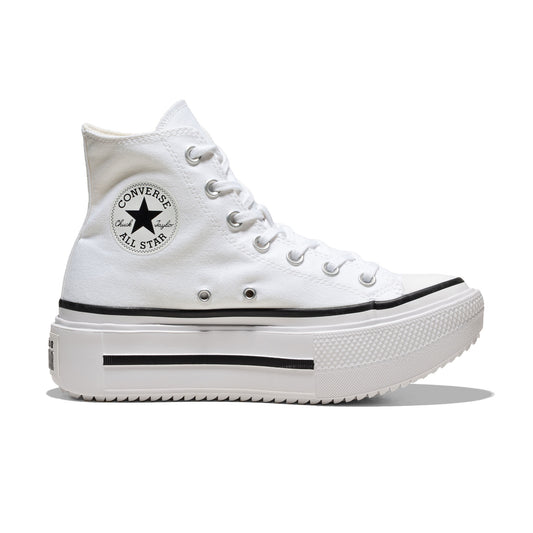 Converse Chuck Taylor All Star Lift Double Stack Hi White/Bl  - A12976C