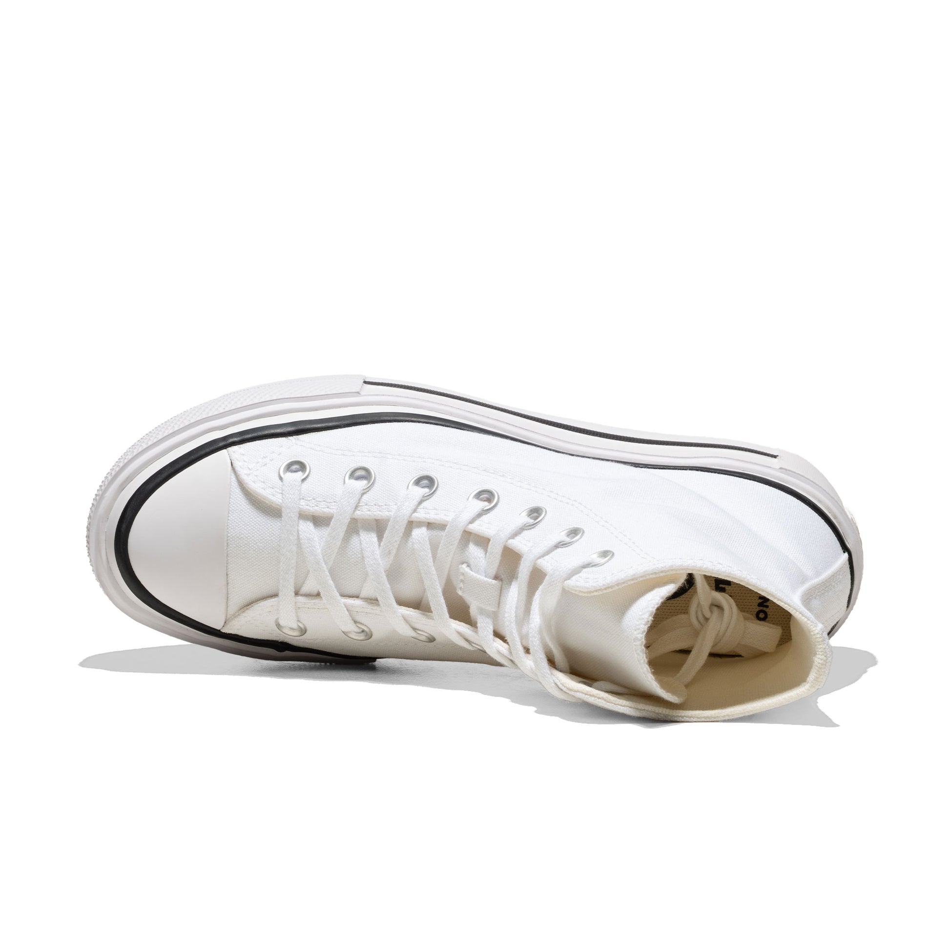 Converse Chuck Taylor All Star Lift Double Stack Hi White/Bl  - A12976C