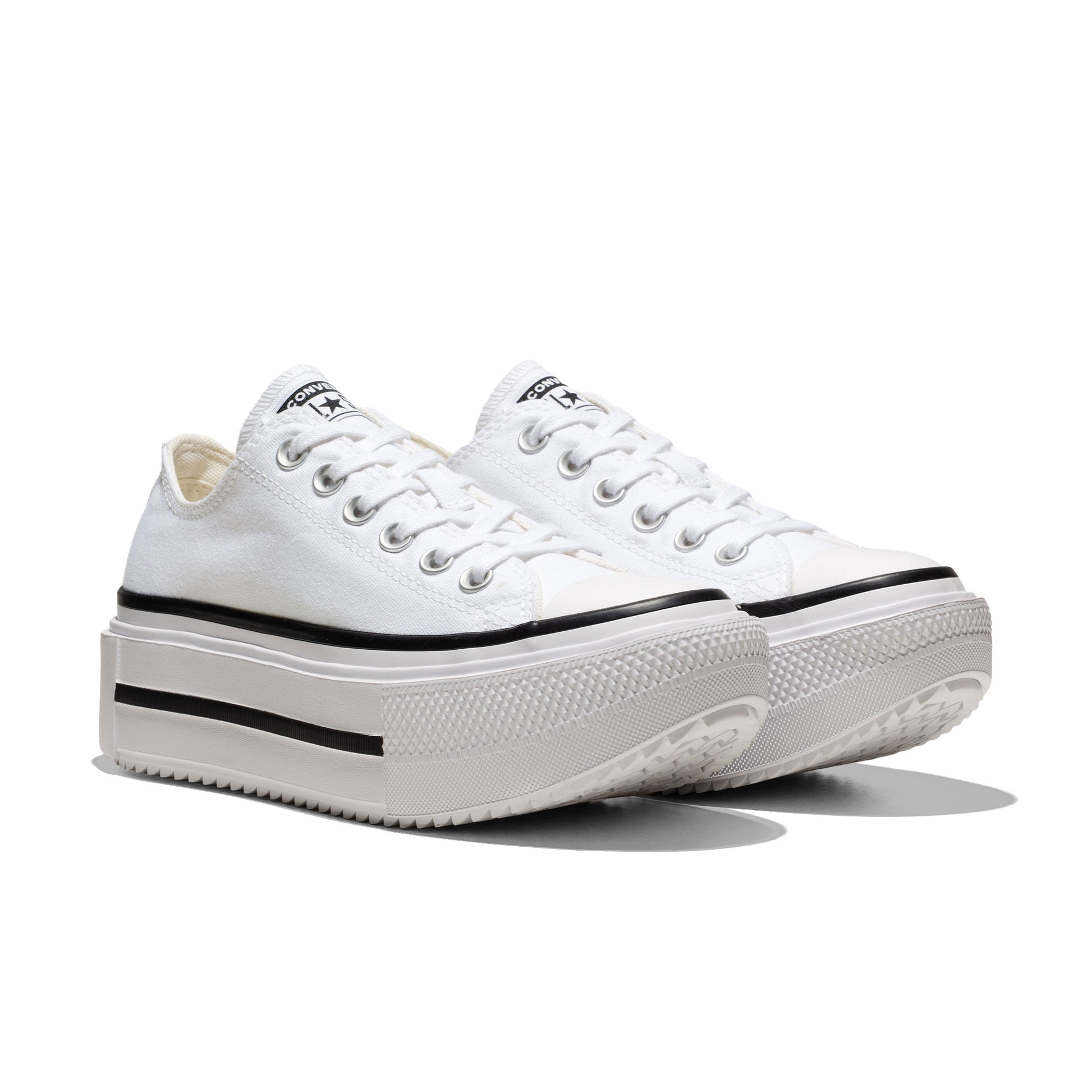Converse CTAS Lift Double Stack Ox White/Black  - A15491C