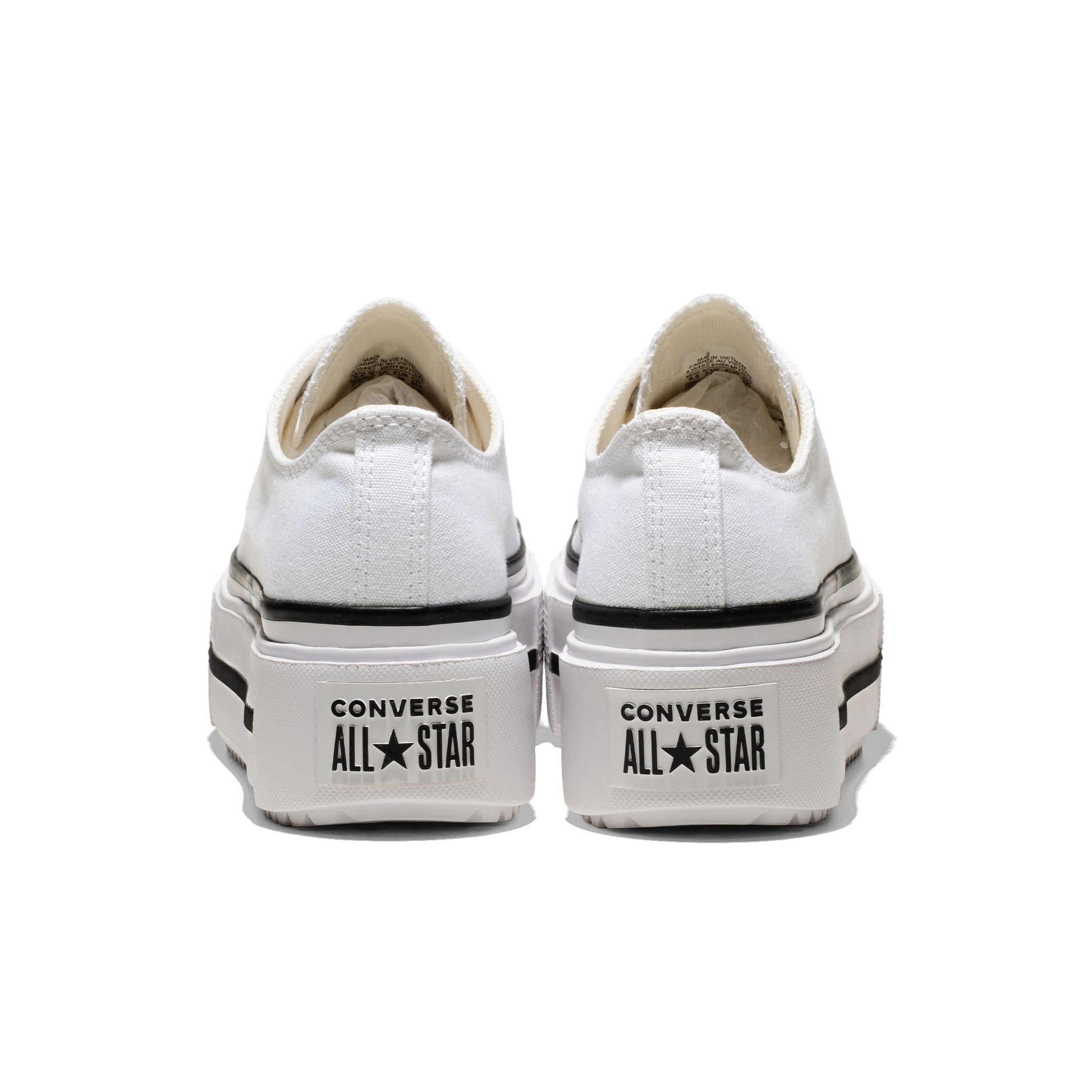 Converse CTAS Lift Double Stack Ox White/Black  - A15491C