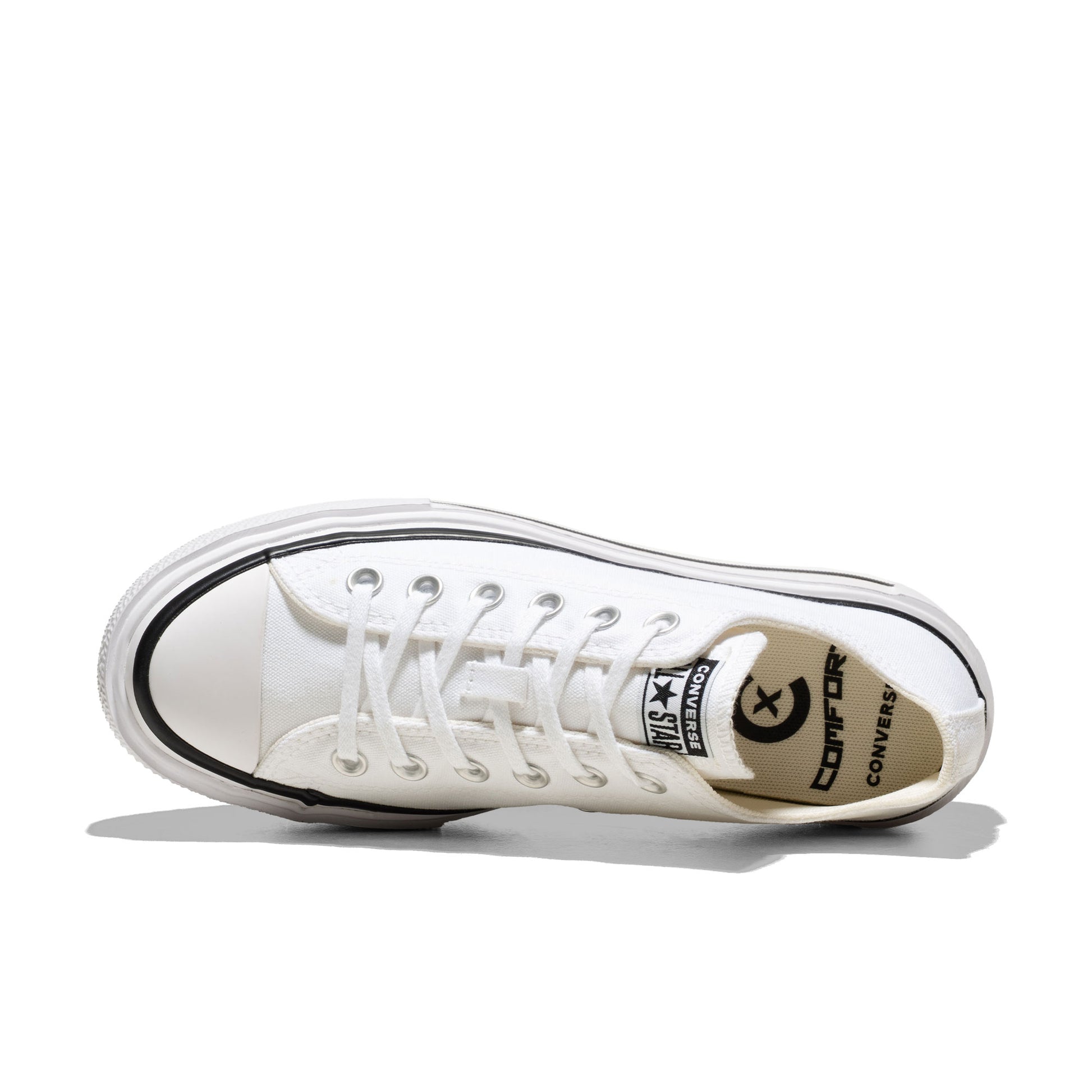 Converse CTAS Lift Double Stack Ox White/Black  - A15491C