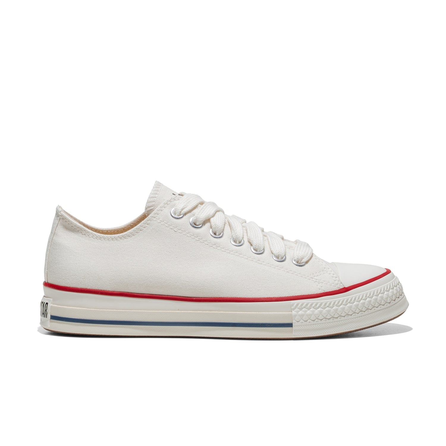 Converse Chuck Taylor Throwback Ox Vintage White/Red/Blue  - A18109C