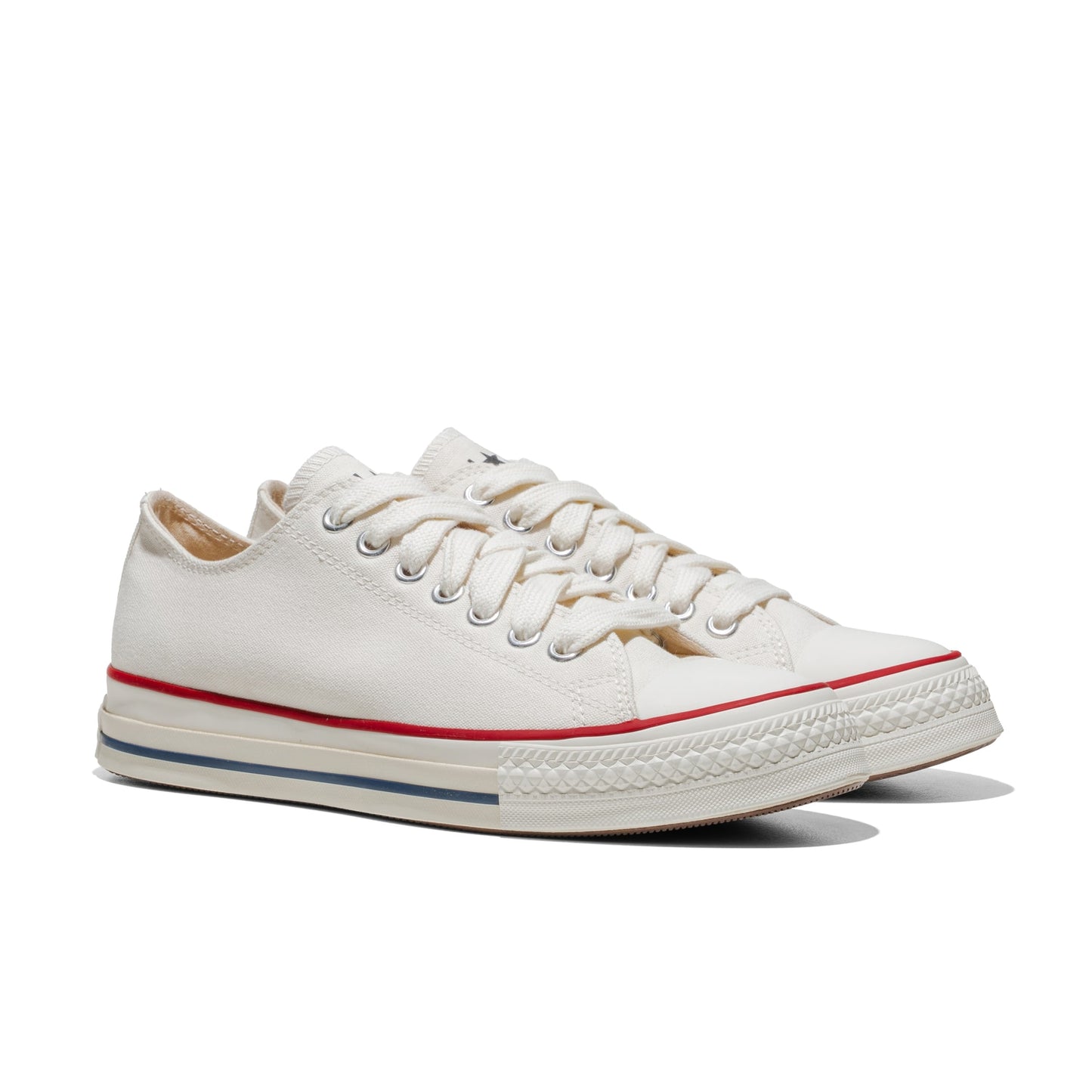 Converse Chuck Taylor Throwback Ox Vintage White/Red/Blue  - A18109C