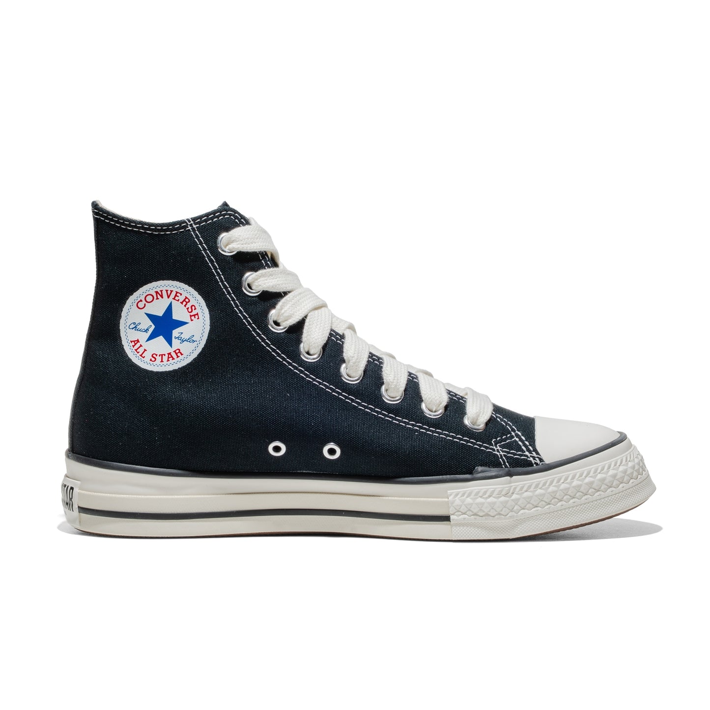Converse Chuck Taylor Throwback Hi Black/Vintage White/Red  - A19079C
