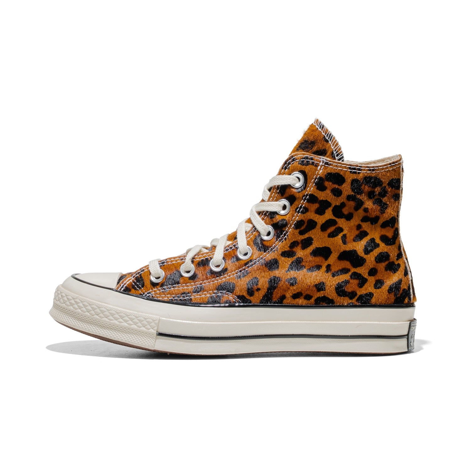 Converse Chuck 70 Hi Leopard Pony Hair Black/Natural Ivory  - A19169C