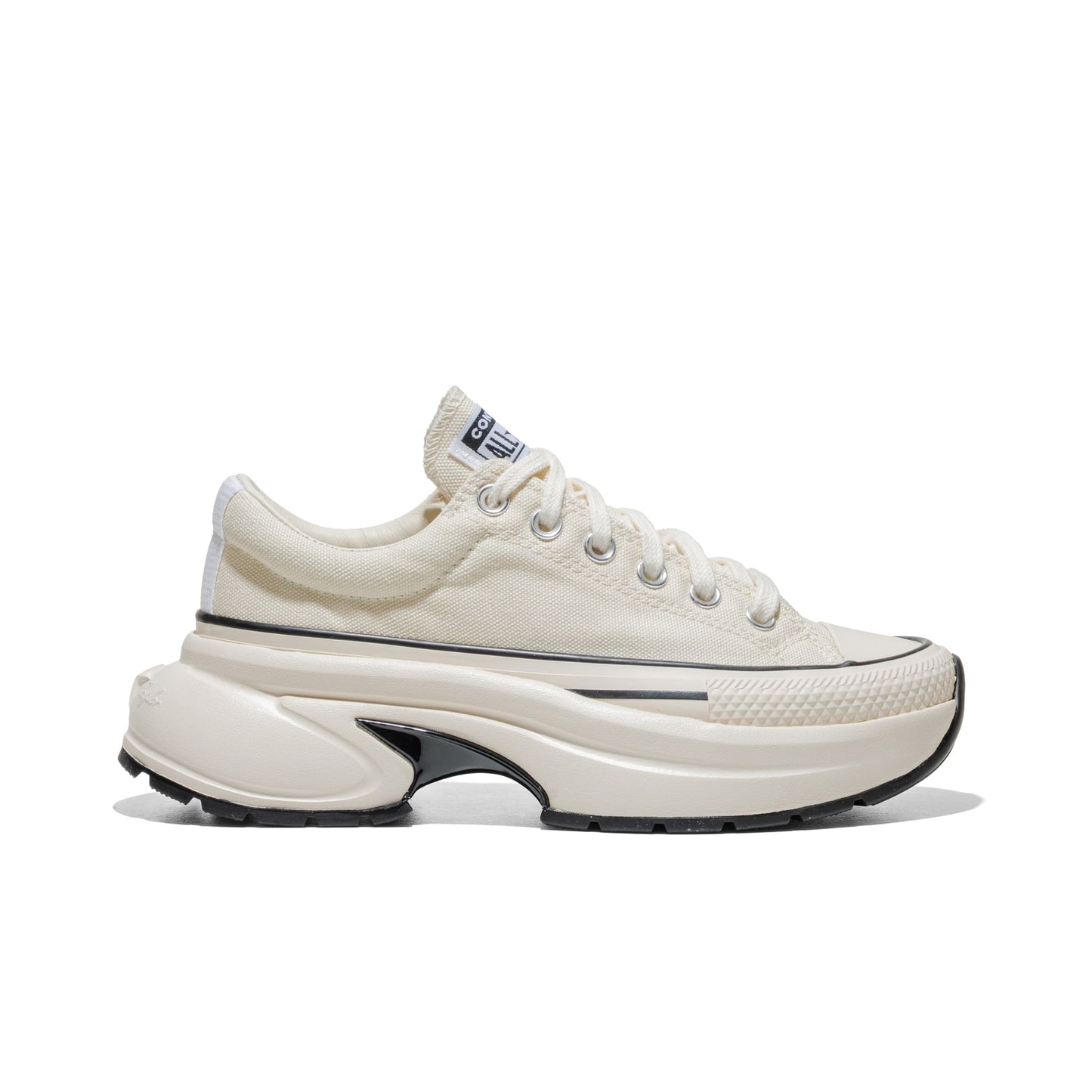 Converse Run Star Crush Ox Egret/Egret/Black  - A19266C