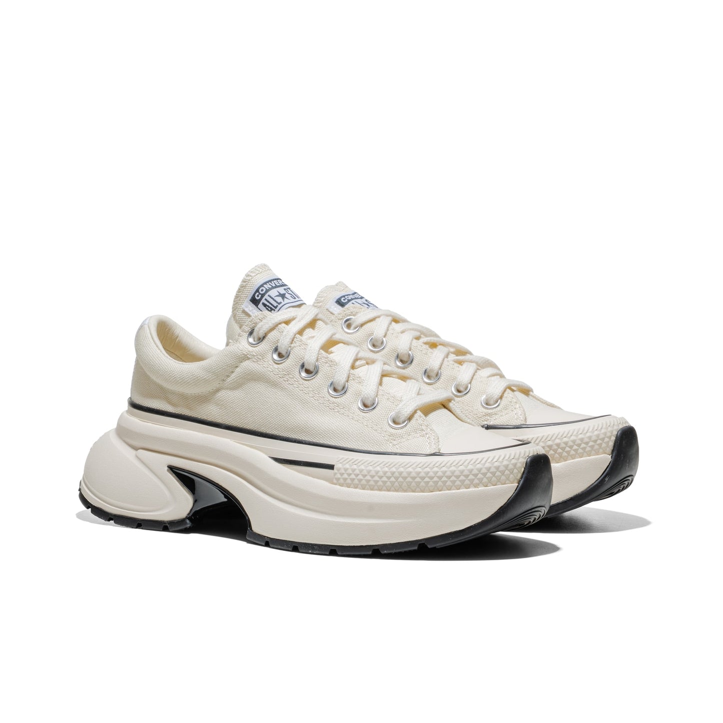 Converse Run Star Crush Ox Egret/Egret/Black  - A19266C