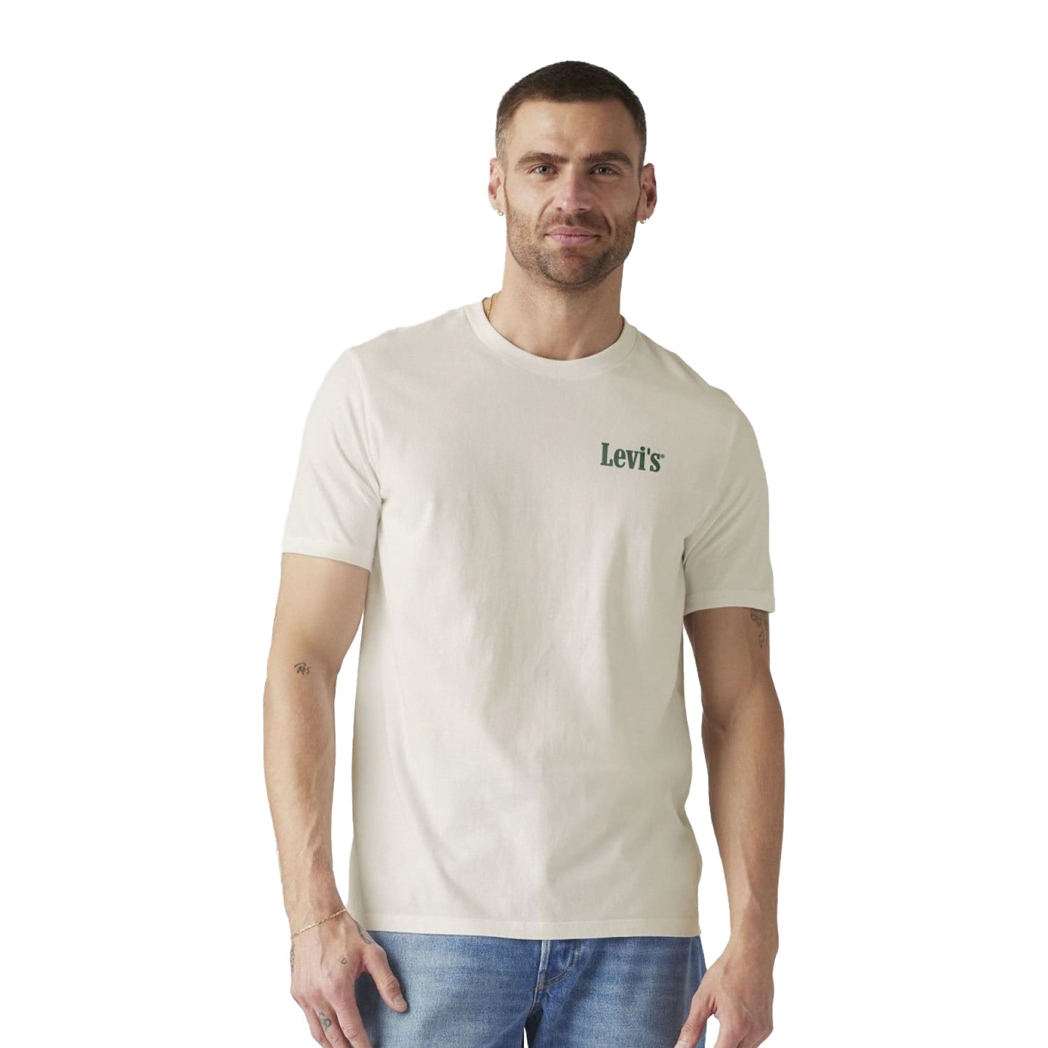 Levis LSE SS Relaxed Fit Tee LS Fresh Egret  - A2082-0341