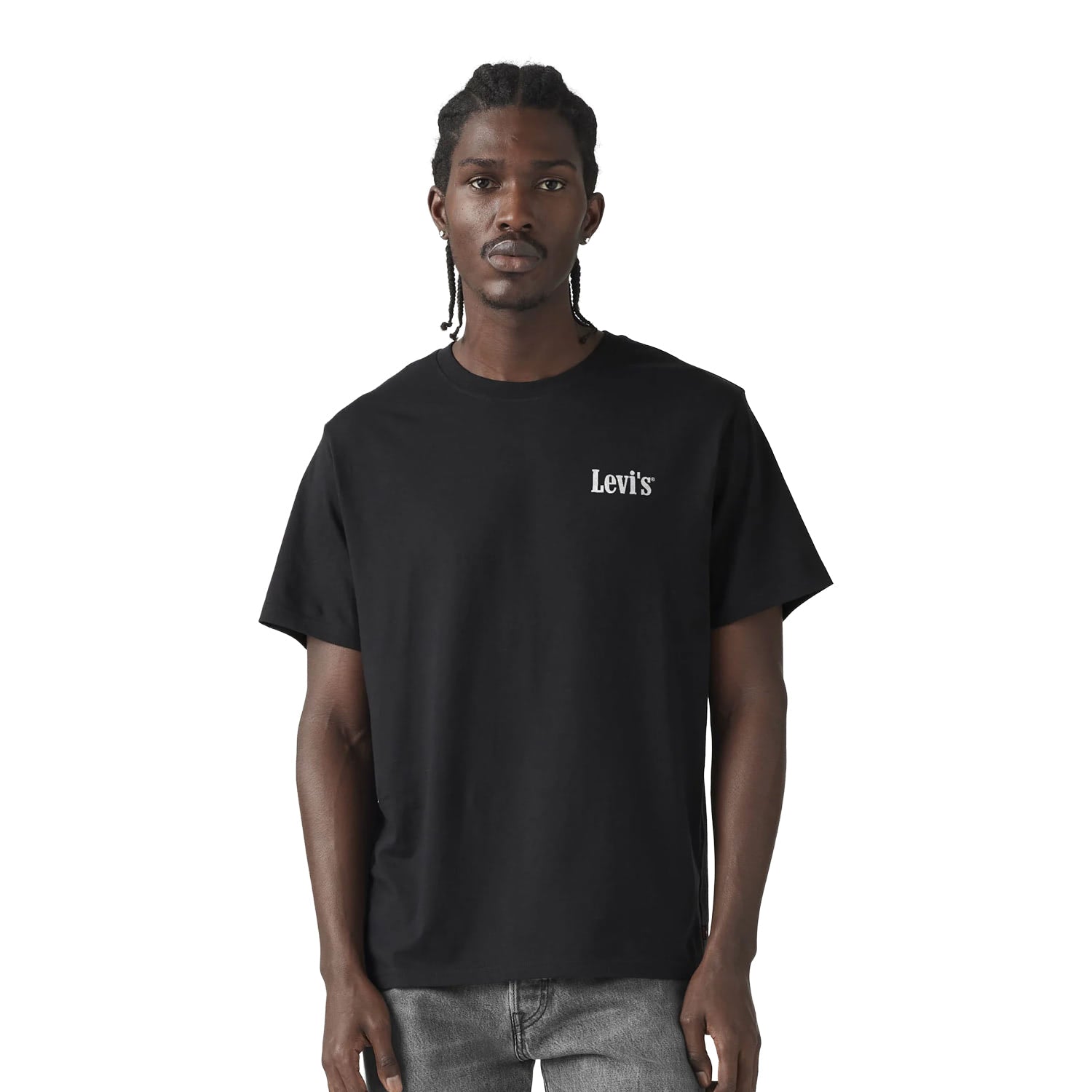 Levis LSE SS Relaxed Fit Tee Glizzn N The Sun Jet Black Body  - A2082-0342