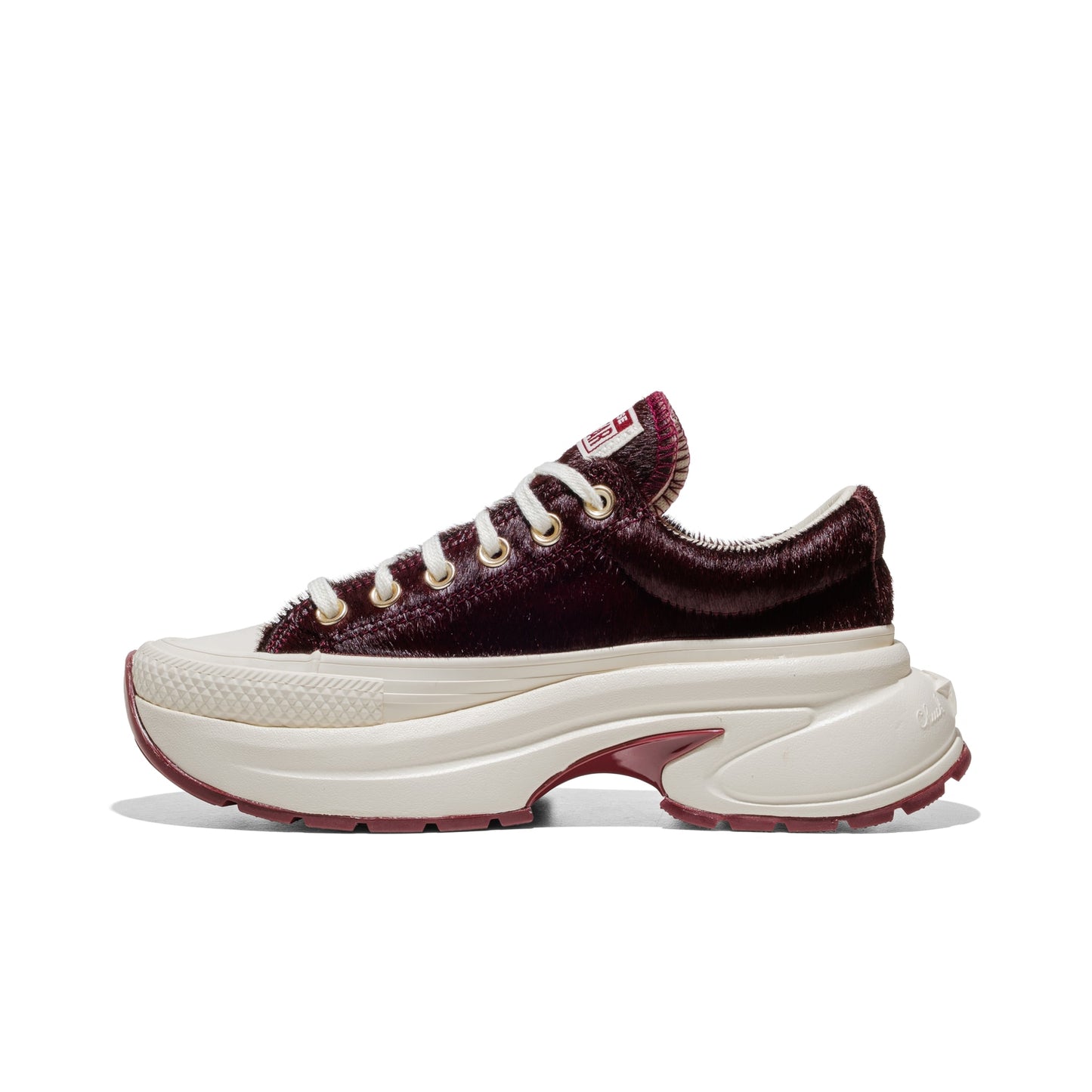 Converse Run Star Crush Ox Pony Hair Cherry Daze/Egret/Egret  - A22399C