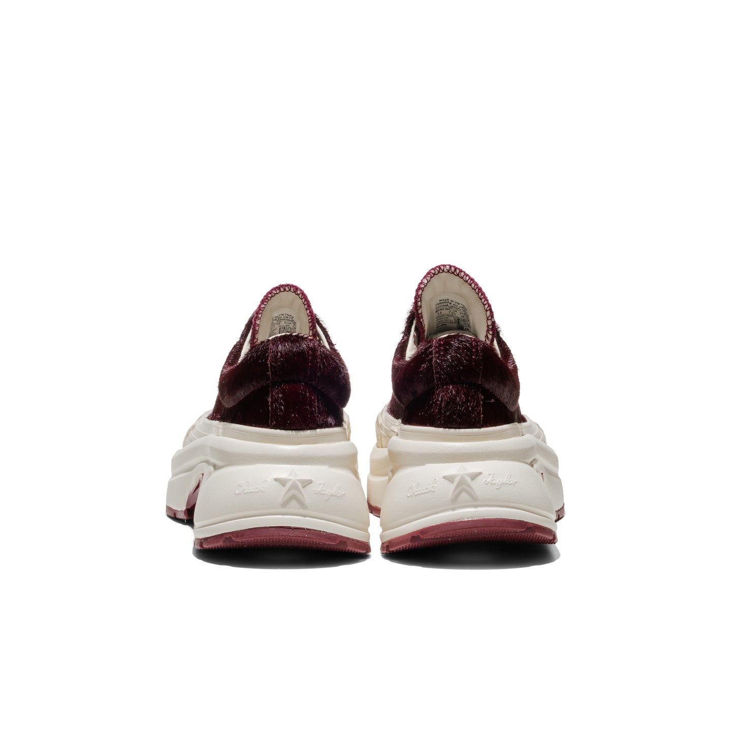 Converse Run Star Crush Ox Pony Hair Cherry Daze/Egret/Egret  - A22399C