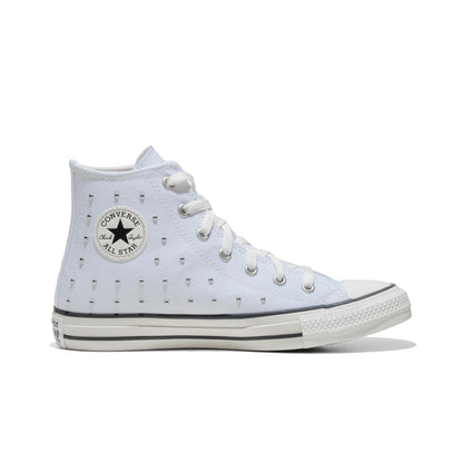 Converse CT All Star Hi Metal Studs White/Vintage White  - A23908C