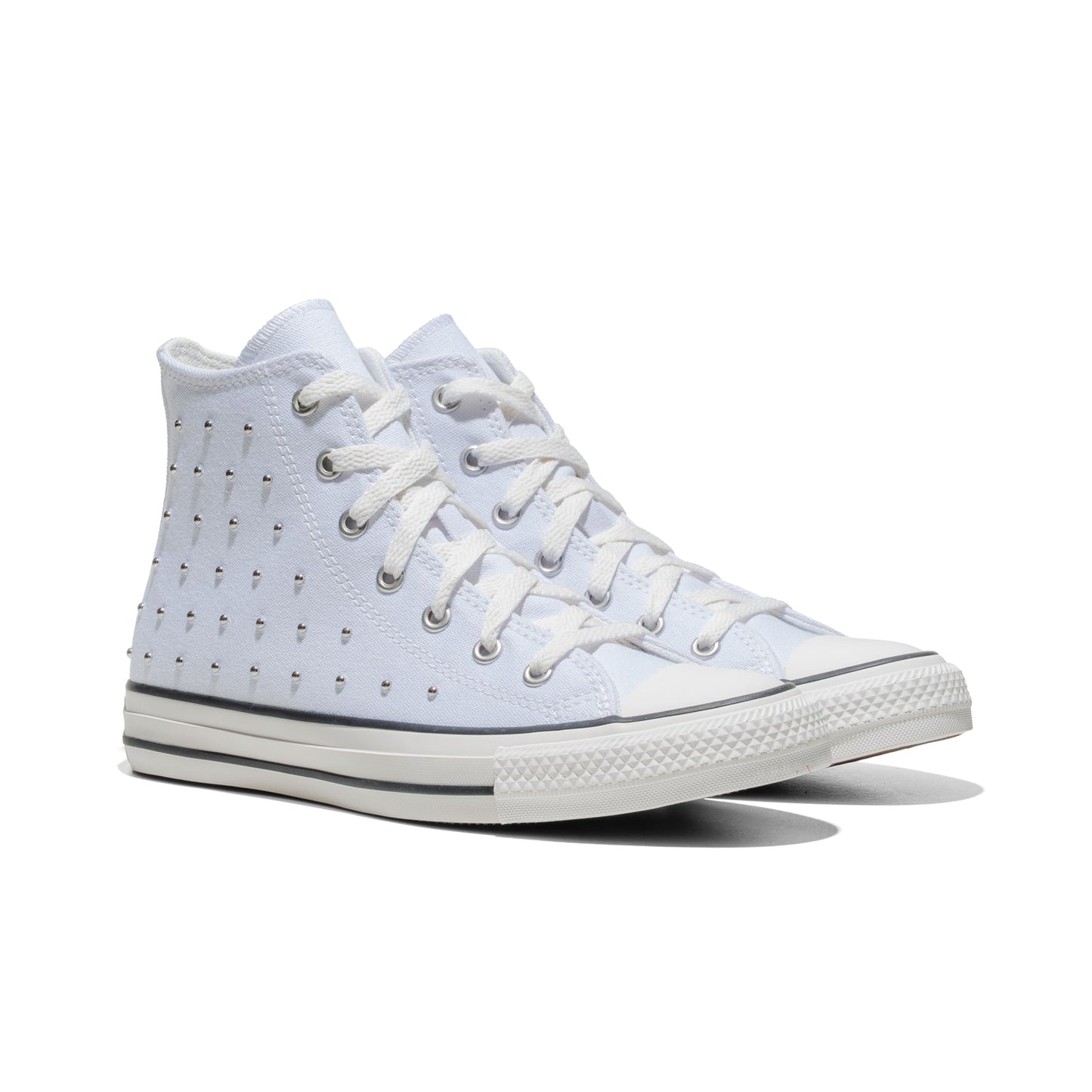 Converse CT All Star Hi Metal Studs White/Vintage White  - A23908C