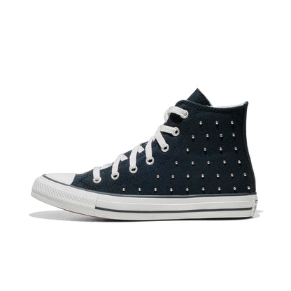 Converse CT All Star Hi Metal Studs Black/Vintage White  - A23956C