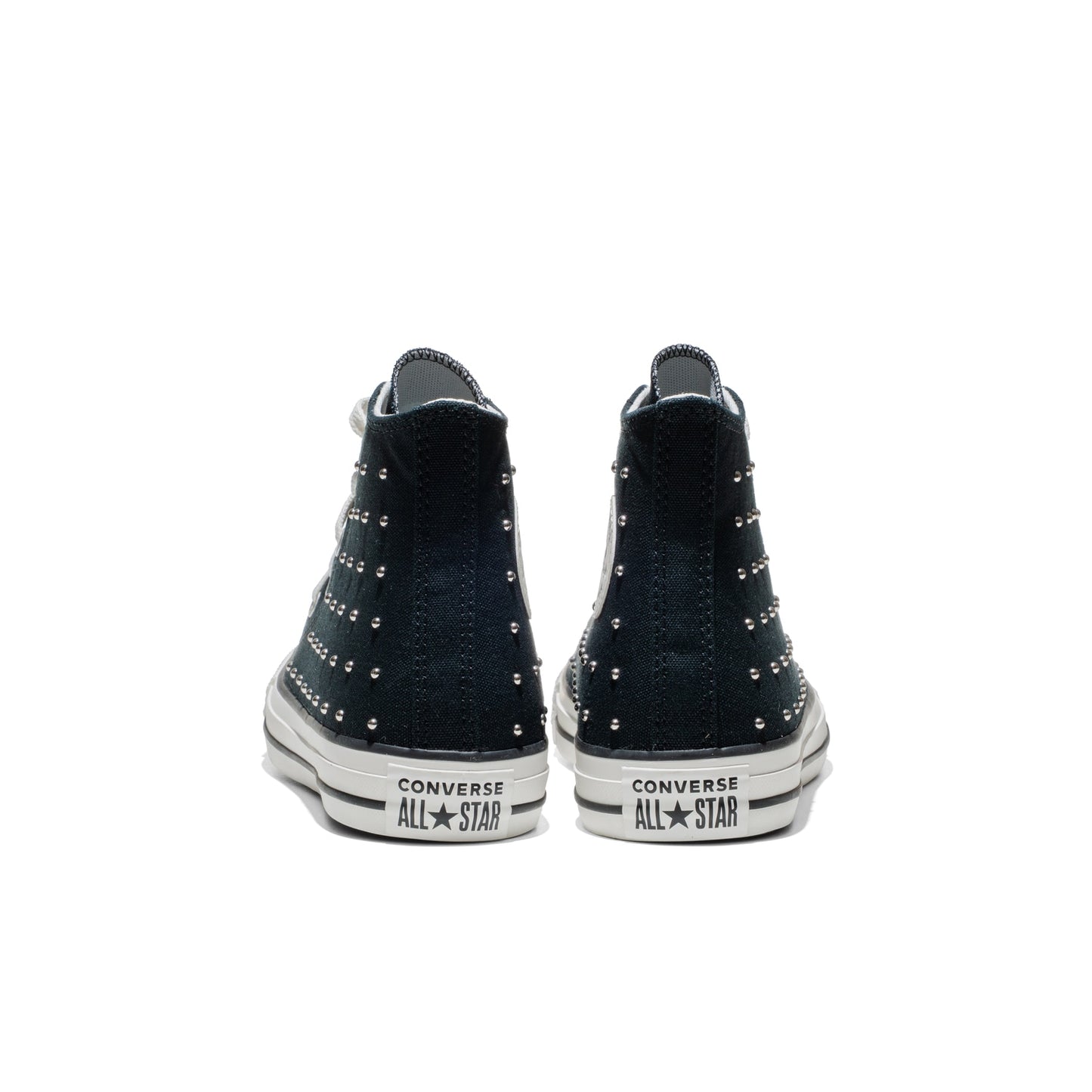 Converse CT All Star Hi Metal Studs Black/Vintage White  - A23956C