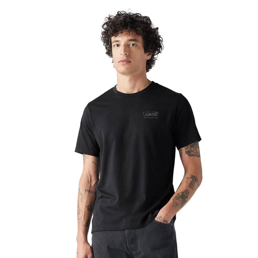 Levis LSE Graphic Crewneck Tee HM Seasonal Fill Black  - A2823-0252