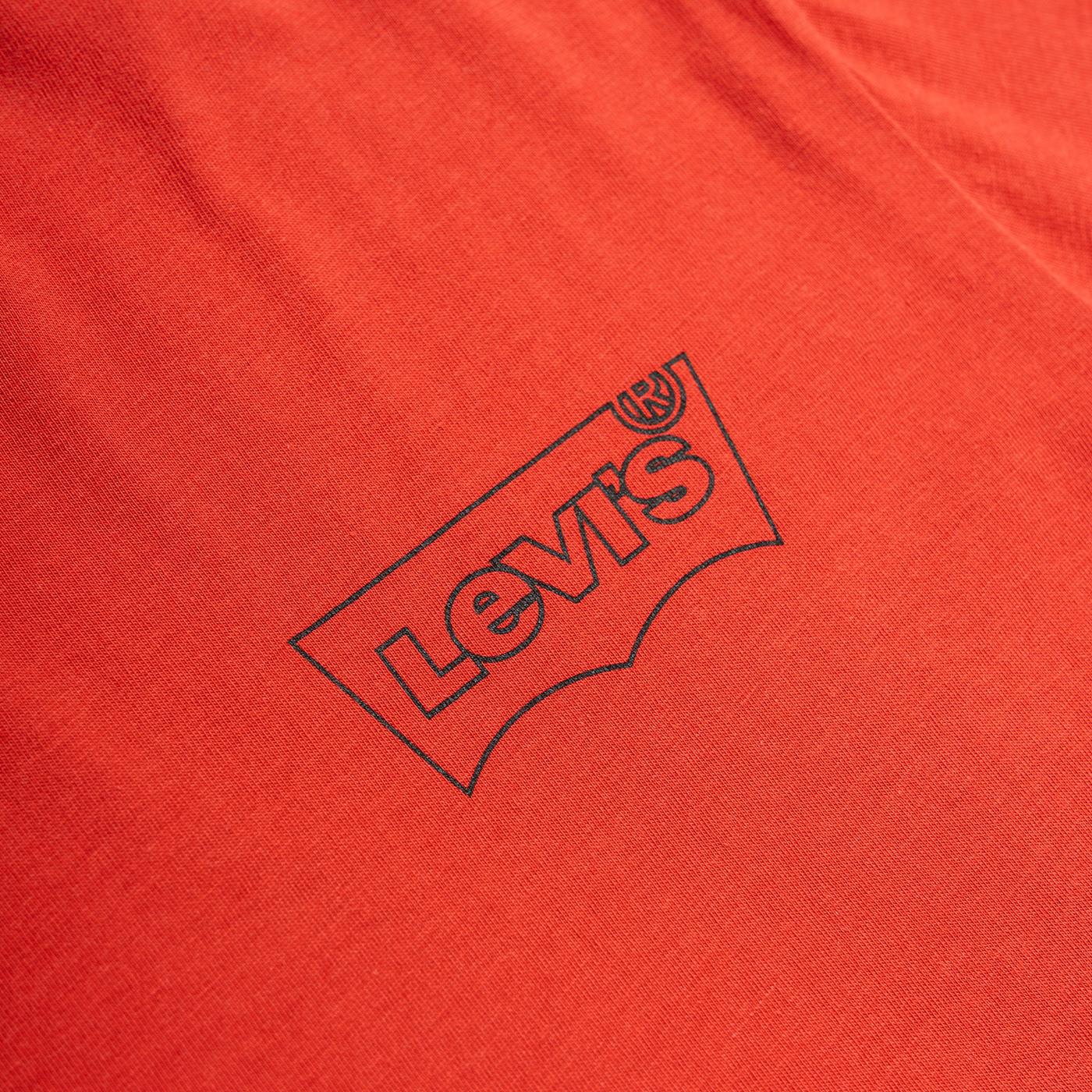 Levis LSE Graphic Crewneck Tee HM Seasonal Dried Tomato  - A2823-0255