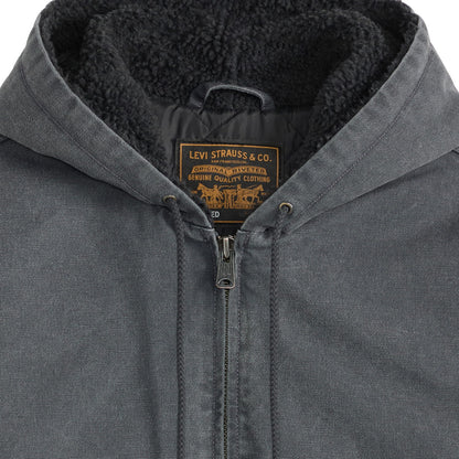 Levis Potrero Denim Hoody Jacket Duo Fade Periscope  - A3222-0022