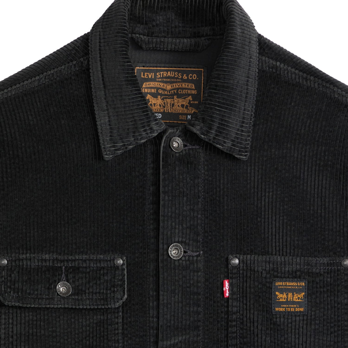 Levis Sunrise Corduroy Trucker Jacket Perfect Storm  - A4820-0029