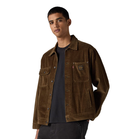 Levis Sunrise Corduroy Trucker Jacket Desert Palm  - A4820-0030